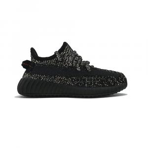 Yeezy Boost 350 V2 Kids Static Black Reflective